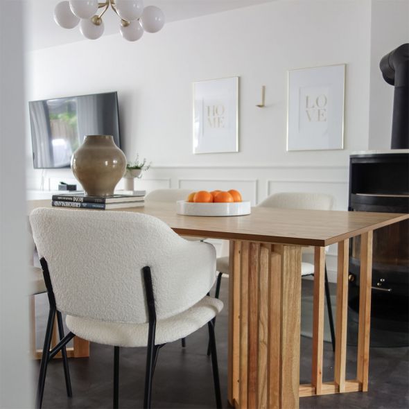 Kick Dining Chair Ella - White