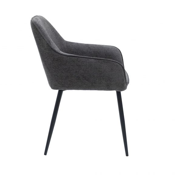 Kick Dining Chair Ivar - Dark Grey