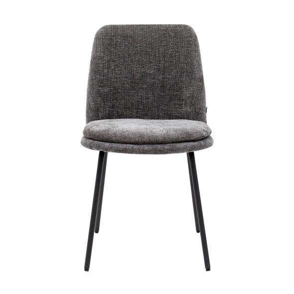 Kick Dining Chair Jet - Dark Grey