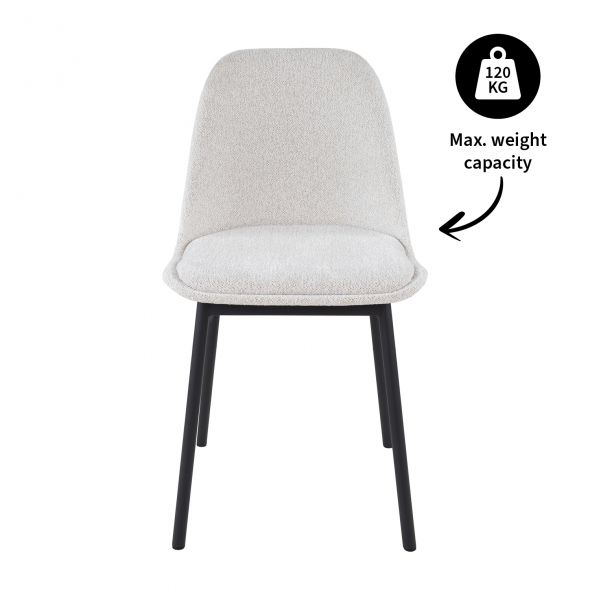 Kick Dining Chair Lana - White
