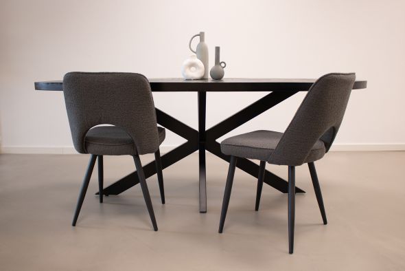 Kick Dining Chair Mare - Dark Grey