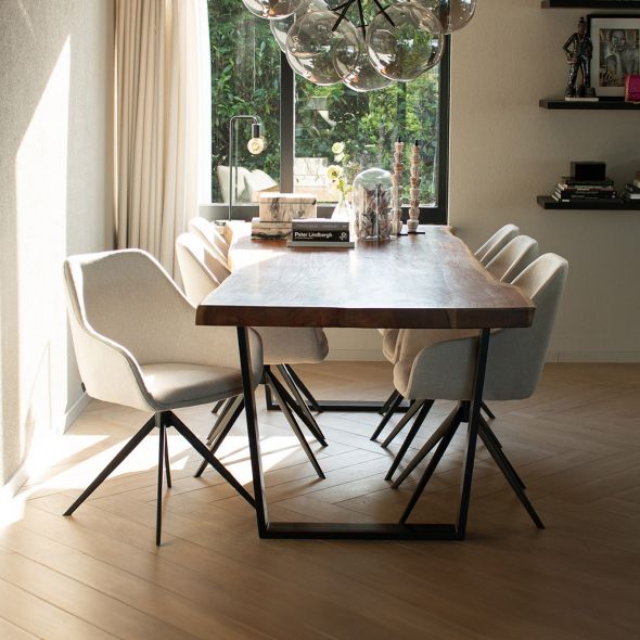 Kick Dining Chair Mex - Taupe