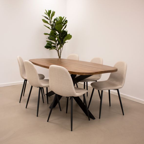 Kick Dining Chair Noor - Beige