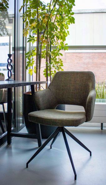 Kick Dining Chair Nora - Green