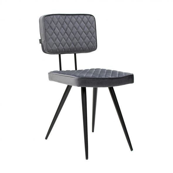 Kick Dining Chair Toby - Dark Grey