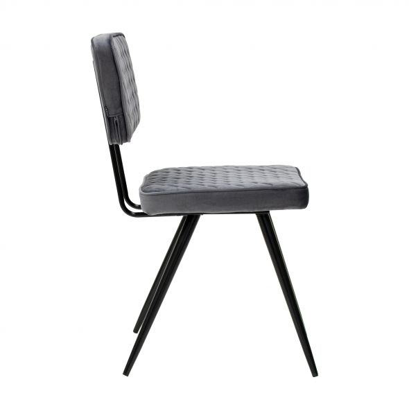 Kick Dining Chair Toby - Dark Grey