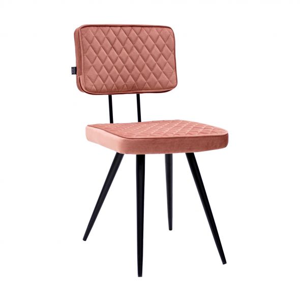 Kick dining chair Toby - Pink