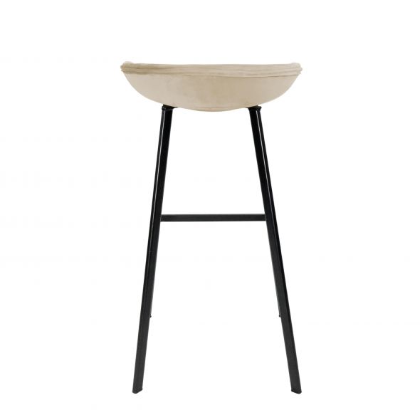 Kick Finn Bar Stool High - Champagne