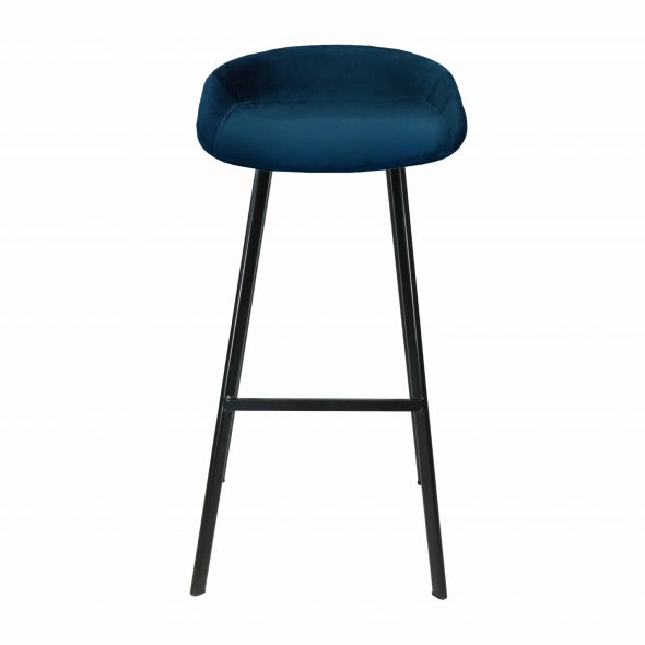 KICK FINN Bar Stool High - Dark Blue