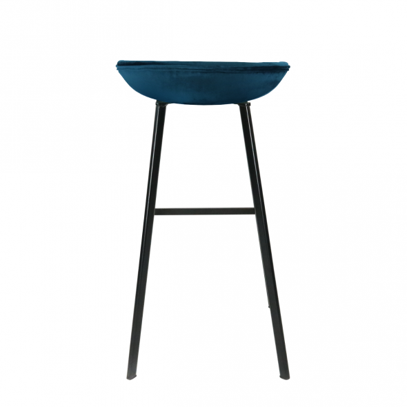 KICK FINN Bar Stool Low - Dark Blue