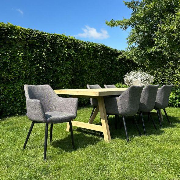 Kick Garden Chair Jada - Dark Grey