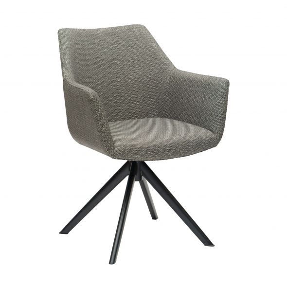 Kick garden chair Jolie - Dark Grey