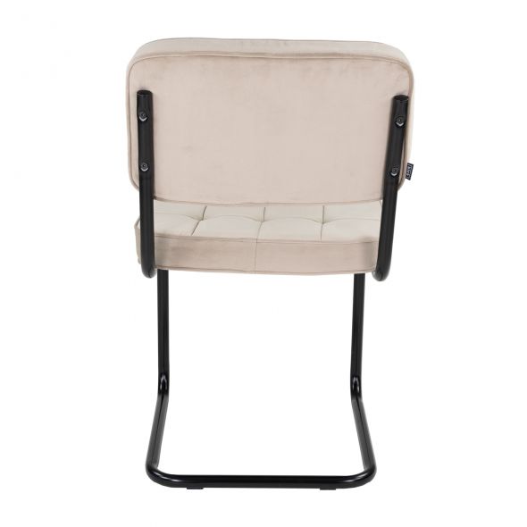 KICK IVY Tubular Frame Chair - Champagne