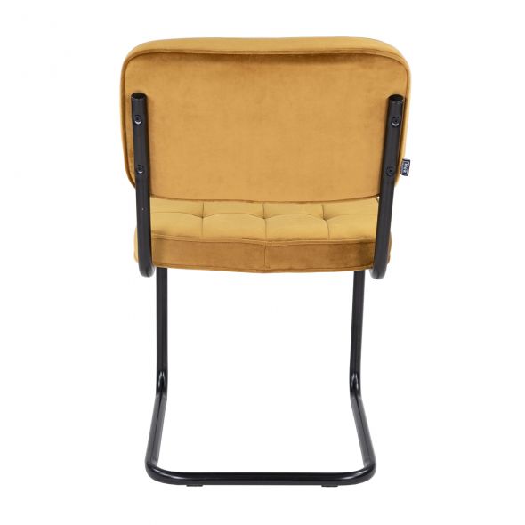KICK IVY Tubular Frame Chair - Gold