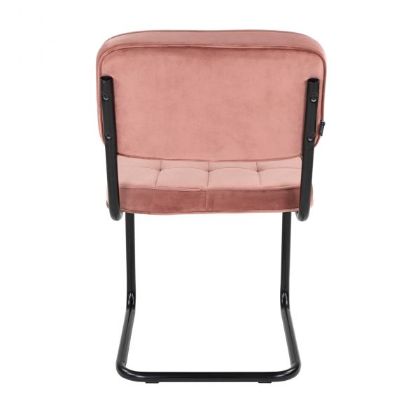 KICK IVY Tubular Frame Chair - Pink
