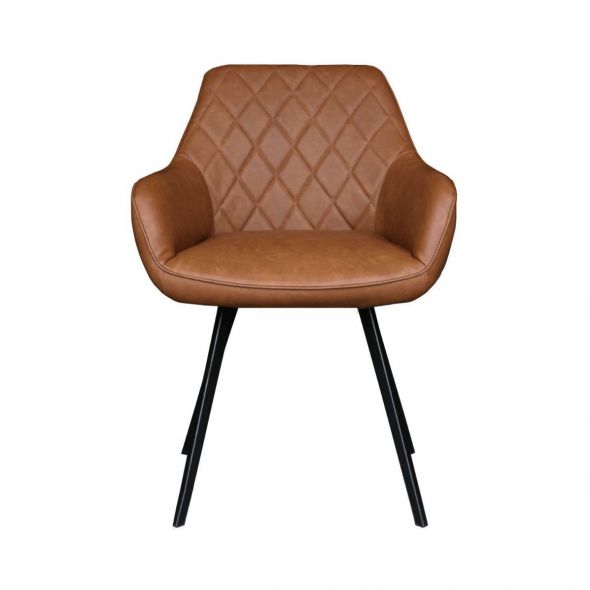 KICK KARL Dining Chair - Cognac
