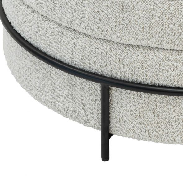 Kick Pouffe Duke - White