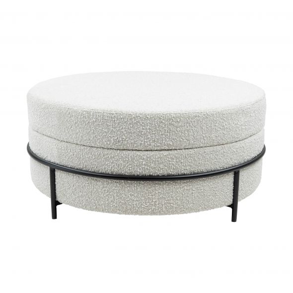 Kick Pouffe Duke - White