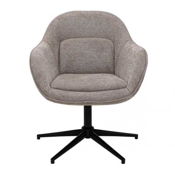 Kick Swivel Armchair Lux - Taupe