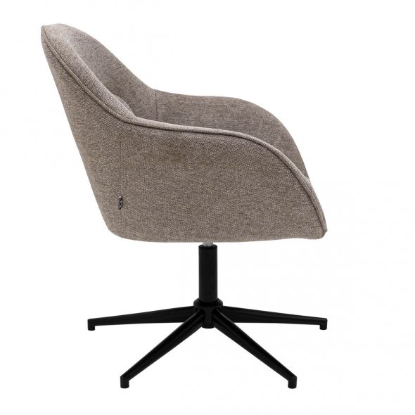 Kick Swivel Armchair Lux - Taupe