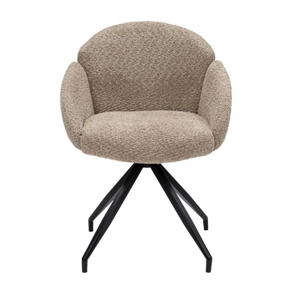 Kick Swivel Chair Aiko - Beige
