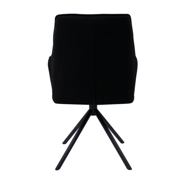 Kick Swivel Chair Alex - Black