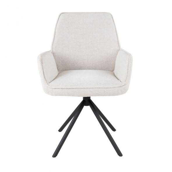 Kick Swivel Chair Alex - White