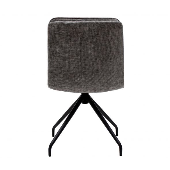 Kick Swivel Chair Aron - Dark Grey