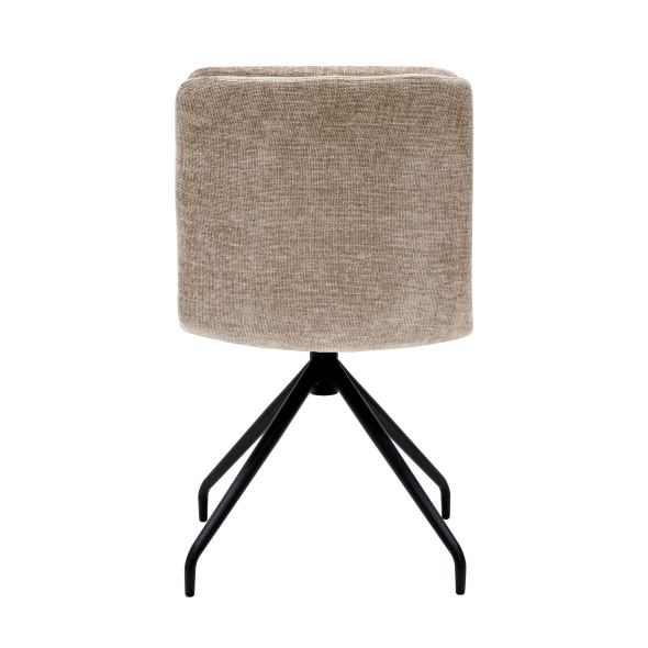 Kick Swivel Chair Aron - Taupe