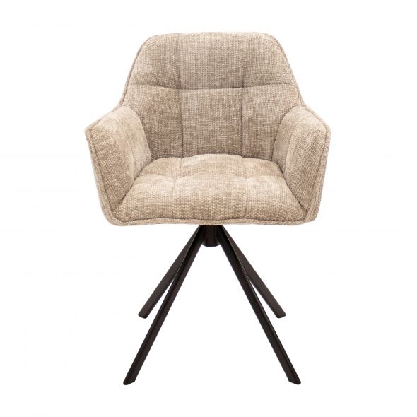 Kick Swivel Chair Luc - Champagne
