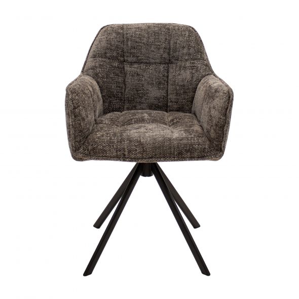 Kick Swivel Chair Luc - Dark Grey