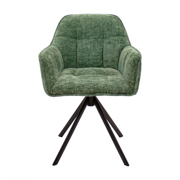Kick Swivel Chair Luc - Green