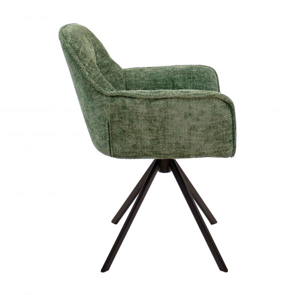 Kick Swivel Chair Luc - Green