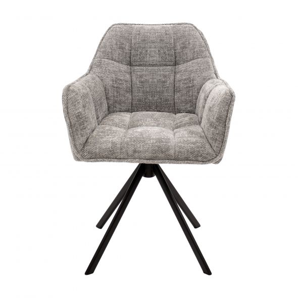 Kick Swivel Chair Luc - Grey