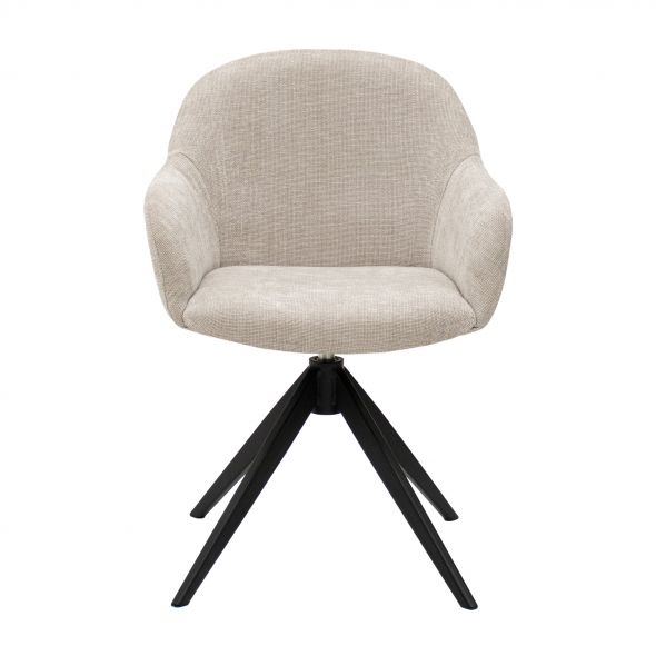 Kick Swivel Chair Matt - Champagne