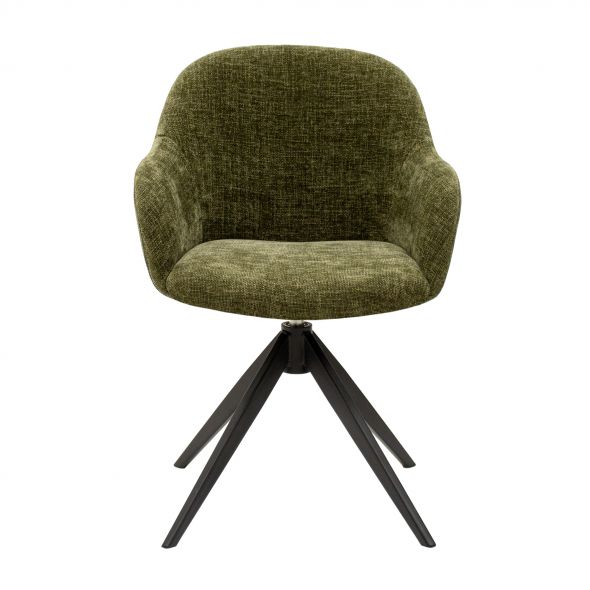 Kick Swivel Chair Matt - Green