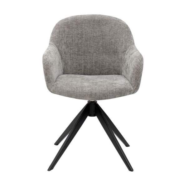 Kick Swivel Chair Matt - Grey