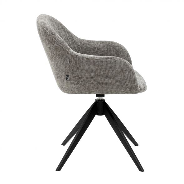 Kick Swivel Chair Matt - Grey