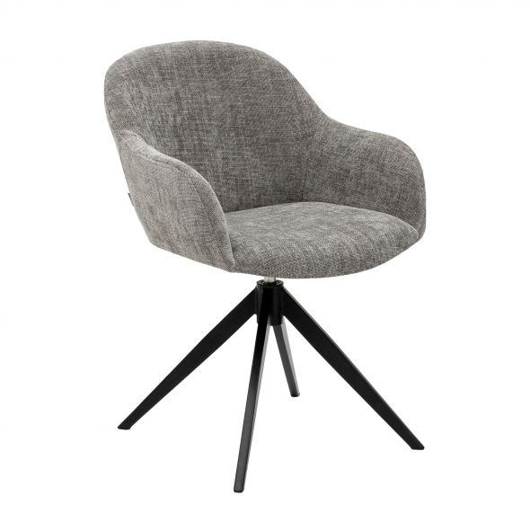Kick swivel chair Matt - Grey Kick swivel chair Matt - Grey