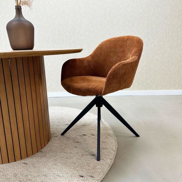 Kick Swivel Chair Matt - Terra
