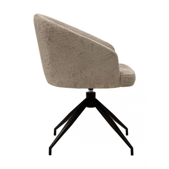 Kick Swivel Chair Merle - Beige