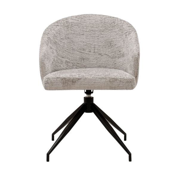Kick Swivel Chair Merle - Grey