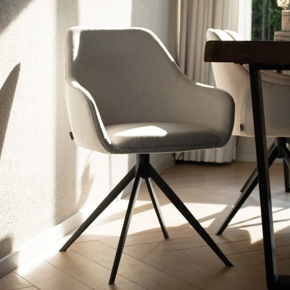 Kick Swivel Chair Mex - Champagne