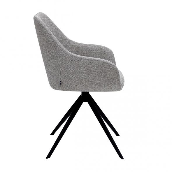Kick Swivel Chair Mex - Grey
