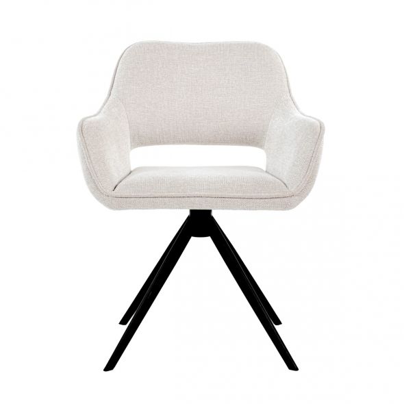 Kick Swivel Chair Miyo - Champagne