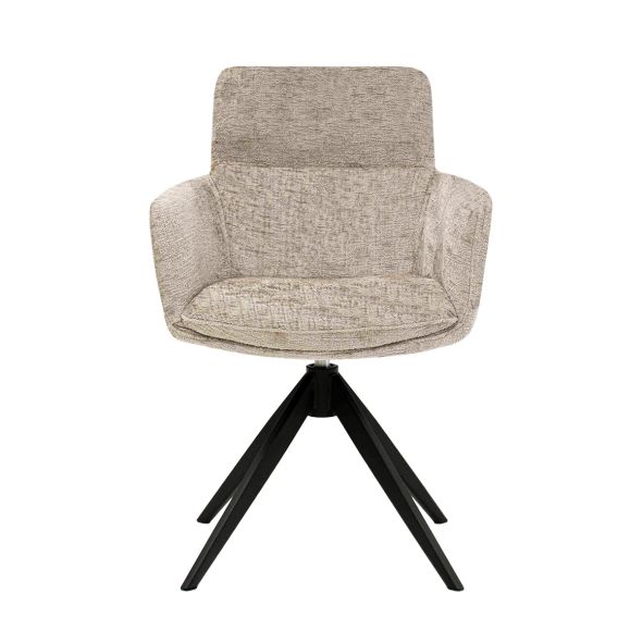 Kick Swivel Chair Niek - Beige
