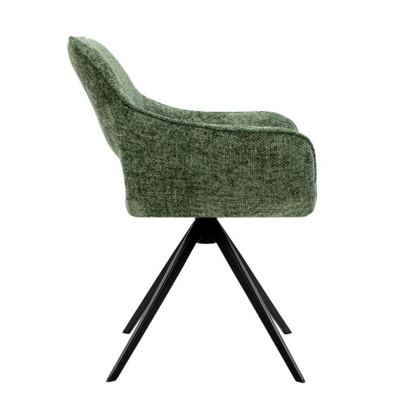 Kick Swivel Chair Nori - Green