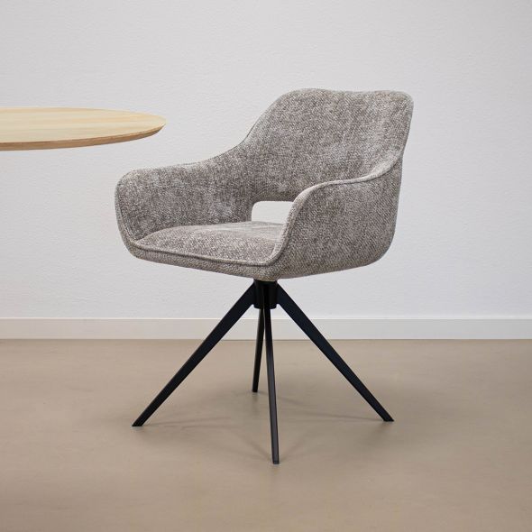 Kick Swivel Chair Nori - Grey