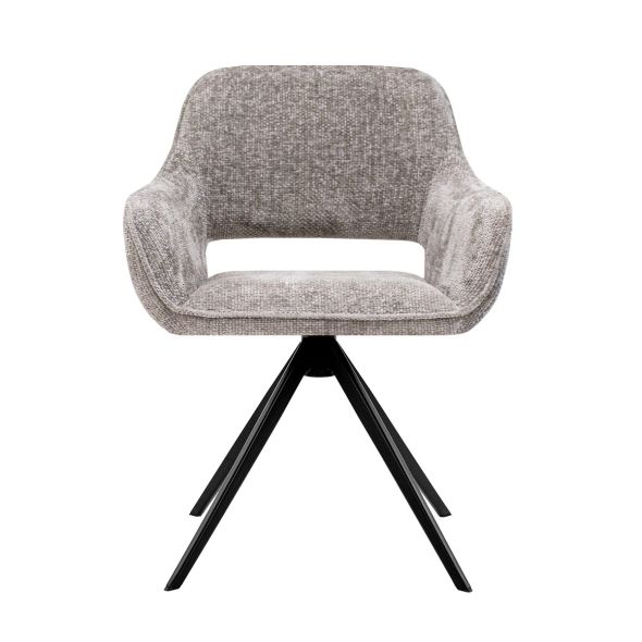 Kick Swivel Chair Nori - Grey