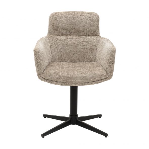 Kick Swivel Chair Noud - Beige